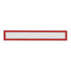 Magnetoplan magnetofix-Magnetrahmen Topsign, 5 Stück, rot, A5 quer/A4 hoch 232 x 52 mm-1