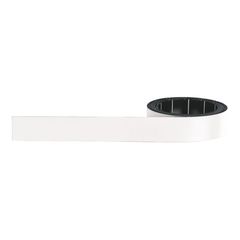 Magnetoplan magnetoflex-Band, weiß, 15 mm x 1 m