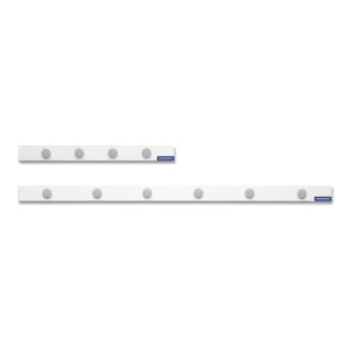 Magnetoplan magnetowand-Leiste, 1000 mm, weiß, mit 6 Magneten