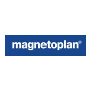 Magnetoplan magnetowand-Leiste, 500 mm, weiß, mit 4 Magneten-3