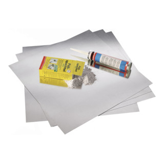 Magnetoplan magnetowand unter Tapete, 20 Platten = 5 qm