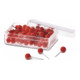 Magnetoplan Pin Nadeln Dose a. 100 Stück, rot-1