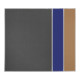 Magnetoplan Pintafel doppelseitig, Filz grau, 1200 x 1500 mm-1