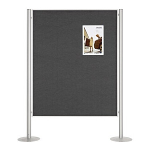 Magnetoplan Präsentationswand stationär, 1 Tafel