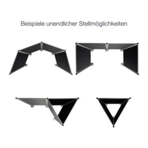 Magnetoplan Präsentationswand stationär, 1 Tafel