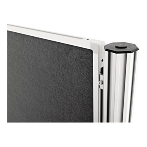 Magnetoplan Präsentationswand stationär, 2 Tafeln