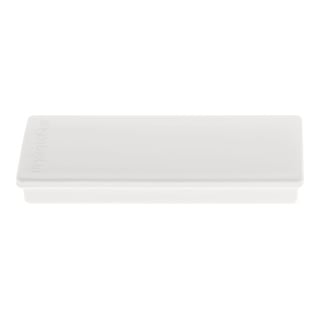 Magnet „Block“ B55xT22xS8mm weiß MAGNETOPLAN