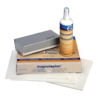Magnetoplan Reinigungs-Set für weiße Tafeln