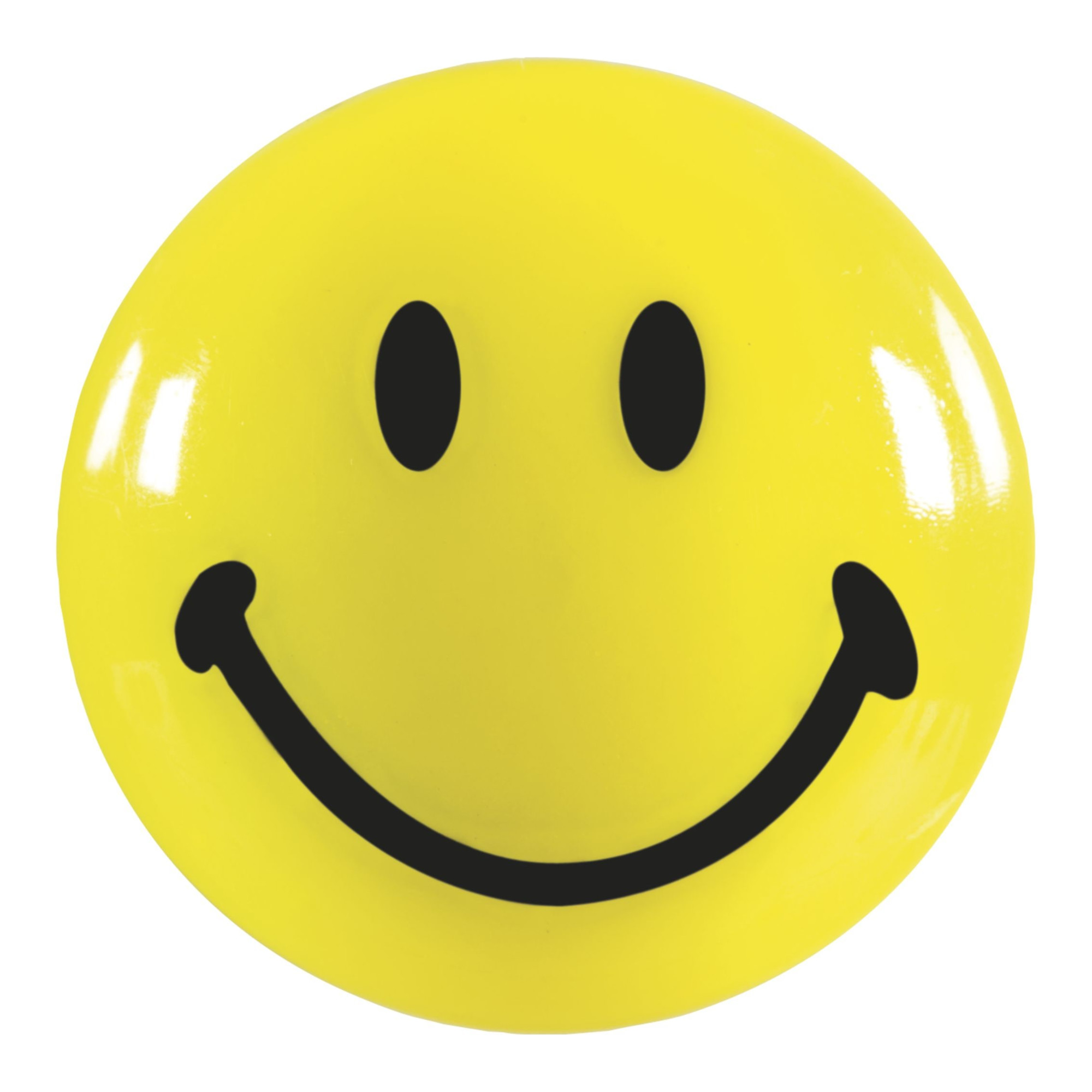 Magnetoplan Smiley-Magnete, gelb-schwarz, groß 40 mm VE 4