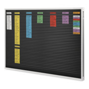 Magnetoplan Streifenstecktafel, 93 B 1190 x 1158 mm-3
