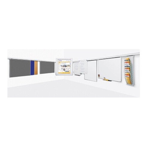 Magnetoplan Wandflipchart komplett