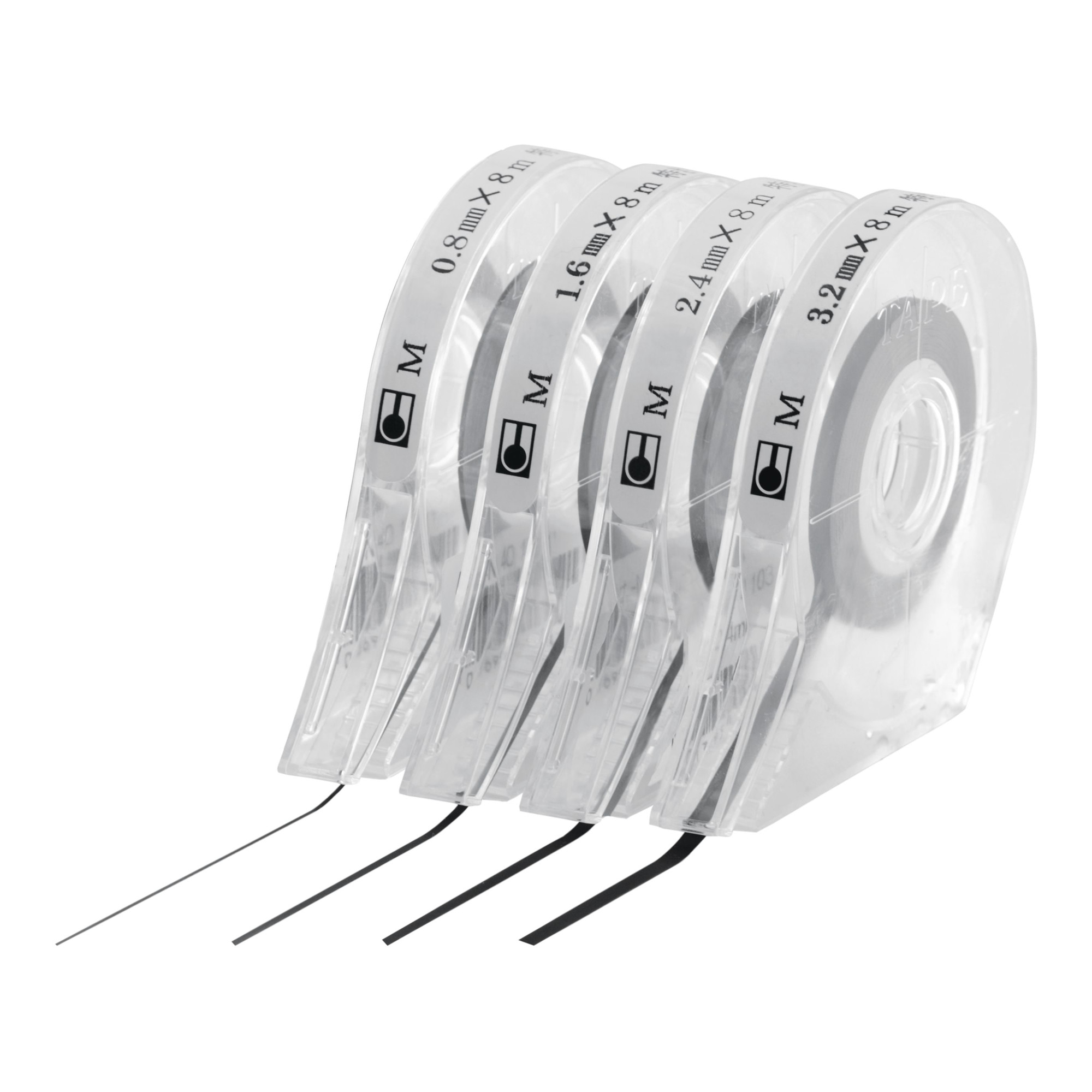 Magnetoplan Zeichenband 8 m, schwarz, 3,2 mm