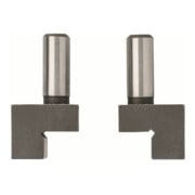 Mahr Inserts d'épaule pour mesure paire pour pointes de centrage extérieures
