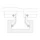 Mahr Jeu de cales 11x41mm coudé HP, paire-3