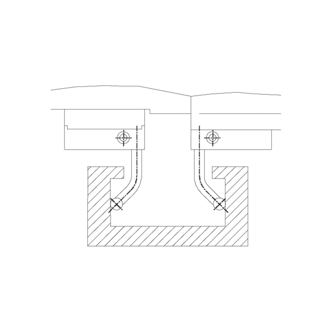 Mahr Jeu de cales 11x41mm coudé HP, paire