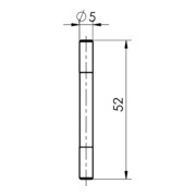 Mahr Jeu de mesure 52 mm cylindrique HP-1