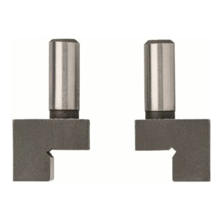 Mahr Schultermesseinsätze Paar z. Messung von Außen-Zentrierspitzen