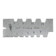 Mahr Trapez-Gew.-Stahllehre Trapez-Gewinde 60x20mm HP