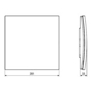 Maico Abdeckung f. Ventilatoreinsatz ER-A-4
