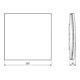 Maico Couvercle pour insert de ventilateur ER-A