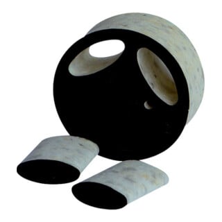 Maico Einschubschalldämpfer SDE 10 100mm PU-Schaumstoff