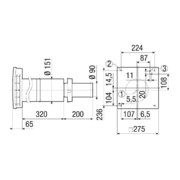Maico Endmontage-Set Objektversion PPB 30 O-3