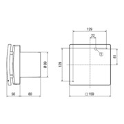 Maico Kleinraumventilator ECA 100 ipro-4