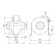 Maico Radial-Rohrventilator 112W,720m³/h,IPX4 ERR 16/1 S