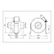 Maico Radial-Rohrventilator 27W,270m³/,IPX4 ERR 12/1-3