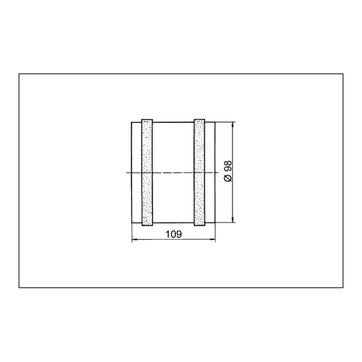 Maico Rohreinschubventilator 13W,105cbm/h,IP45 ECA 11 E