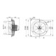 Maico Ventilateur 1100 m³/h, 65 W, IP55 EZQ 20/2 B