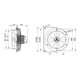 Maico Ventilateur EZQ 40/4 B 4000 m³/h 230W IP55