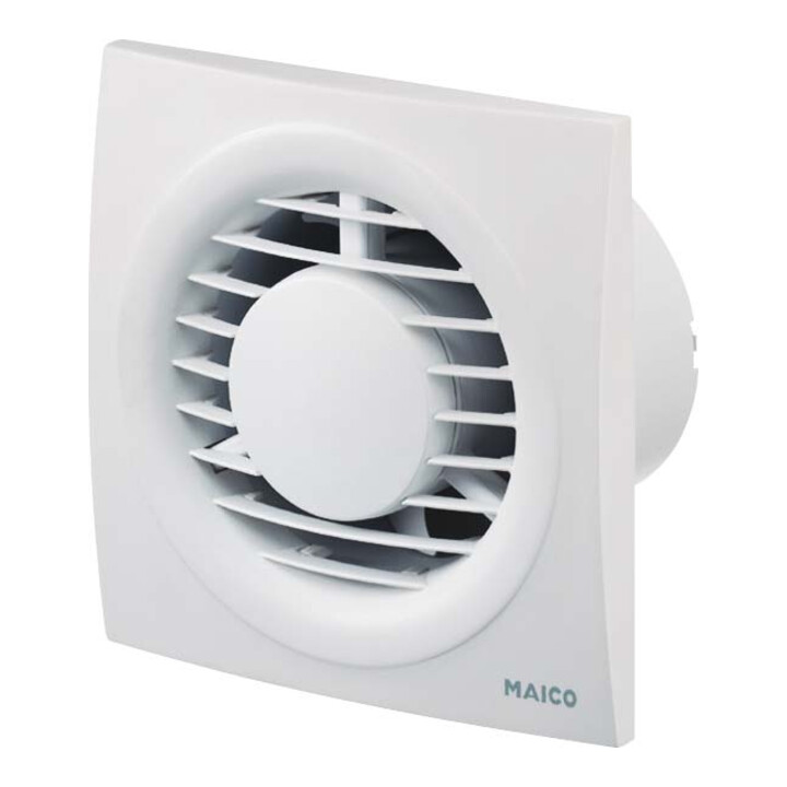 Maico Ventilateur pour petite pièce humide 8W, 80 m³/h, temporisation ECA piano H