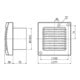 Maico Ventilator 19W,170cbm/h,IP45 ECA 120
