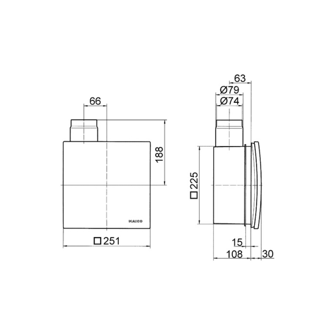 Maico Ventilator ER 60 H