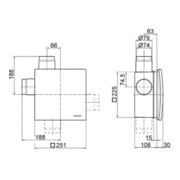 Maico Ventilator,Verzög.Schalter 21W,62cbm/h,IPX5 ER 60 VZ-5