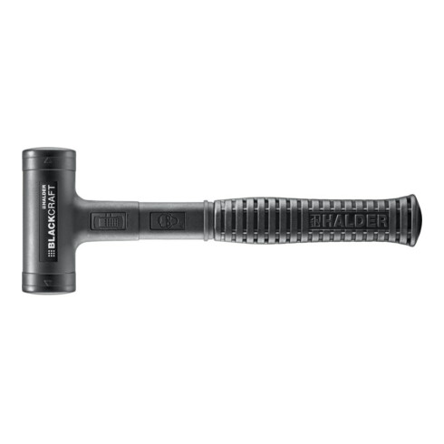 Maillet à frappe amortie BLACKCRAFT L. 300 mm D. tête 40 mm tube en acier antire
