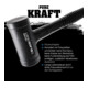 Maillet à frappe amortie BLACKCRAFT L. 310 mm D. tête 50 mm tube en acier antire-1