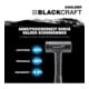 Maillet à frappe amortie BLACKCRAFT L. 310 mm D. tête 50 mm tube en acier antire