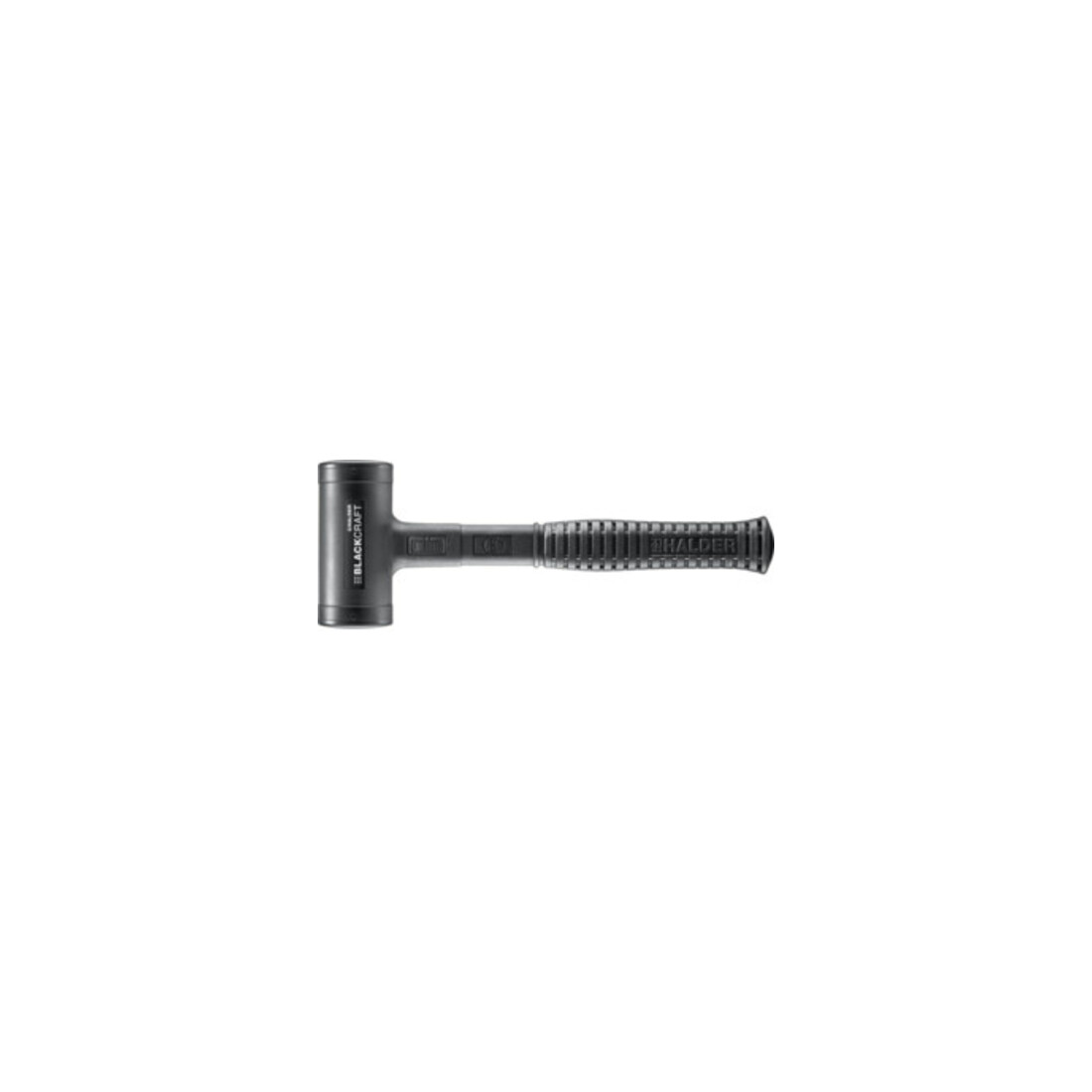 Maillet à frappe amortie BLACKCRAFT L. 310 mm D. tête 50 mm tube en acier antire
