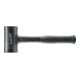 Maillet à frappe amortie BLACKCRAFT L. 315 mm D. tête 60 mm tube en acier antire