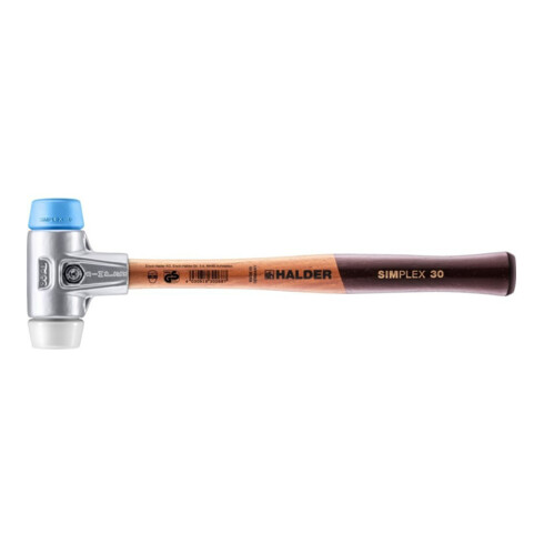 Maillet à frappe amortie SIMPLEX L. 300 mm D. tête 30 mm bois super plastique bl