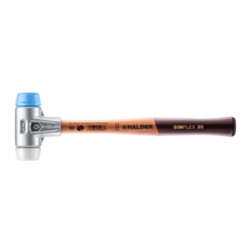 Maillet à frappe amortie SIMPLEX L. 300 mm D. tête 30 mm bois super plastique bl
