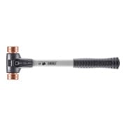 Maillet à frappe amortie SIMPLEX L. 300 mm D. tête 30 mm dur fibre de verre cuiv-2