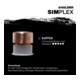 Maillet à frappe amortie SIMPLEX L. 300 mm D. tête 30 mm fibre de verre dur font-1