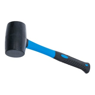 Maillet caoutchouc BGS à manche en fibres de verre 250 g