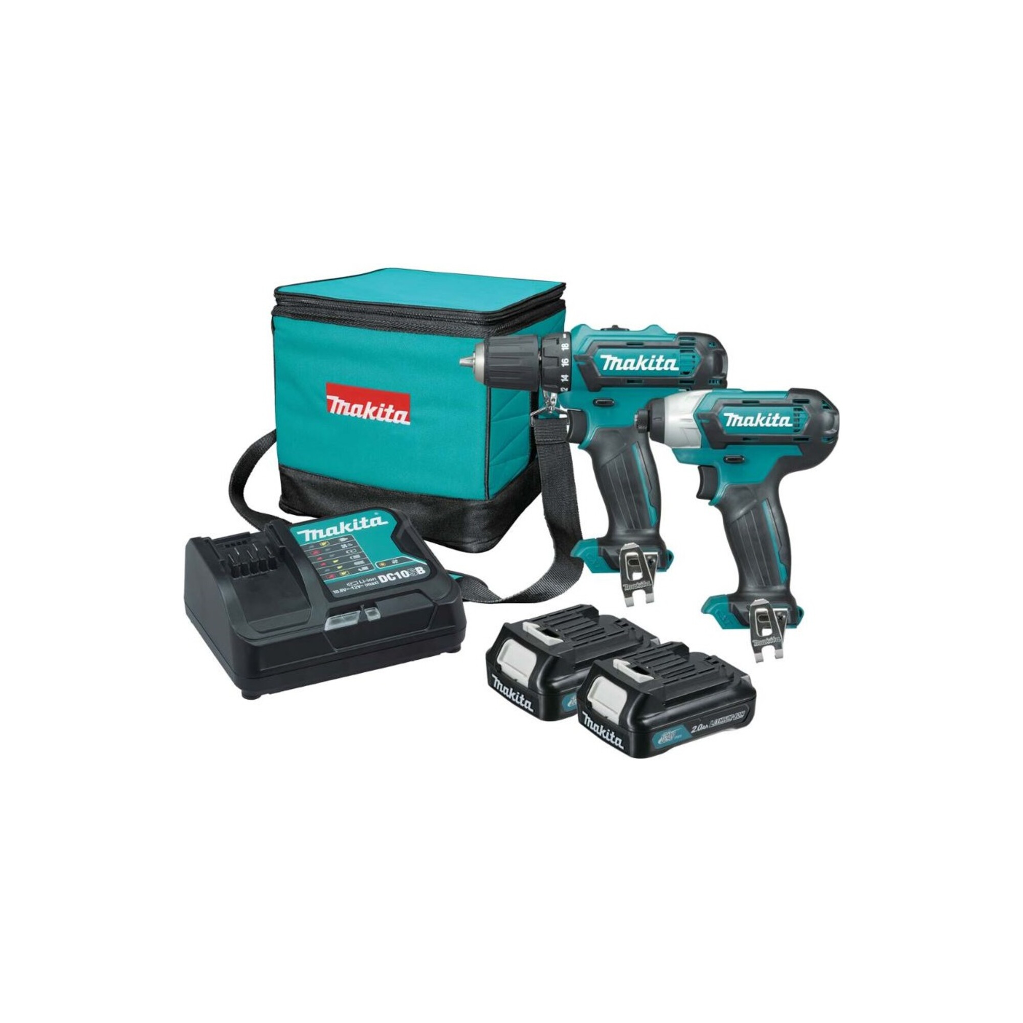 Makita 12Vmax Mobile Combo Kit CLX201SA