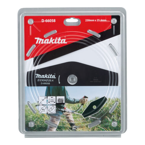 Makita 2-tands slagmes 230x25,4mm D-66058