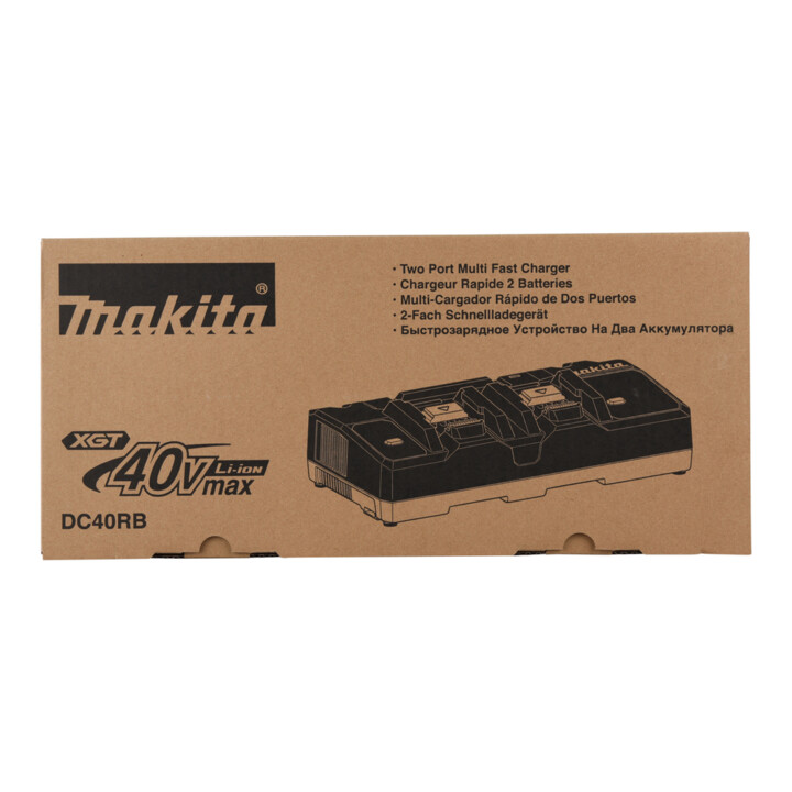 Makita 2-voudige oplader DC40RB 40 V