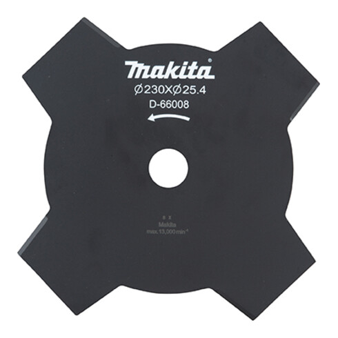 Makita 4-tands slagmes 230x25,4mm D-66008